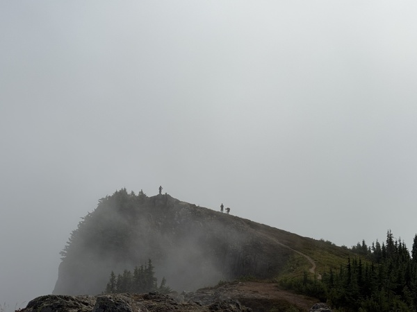 Returning From Lower Summit